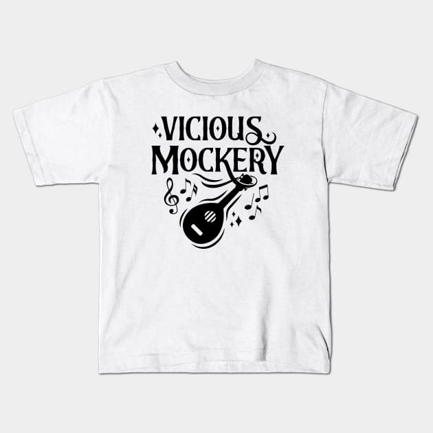 Bard Vicious Mockery Vintage Kids T-Shirt by Wolfkin Design